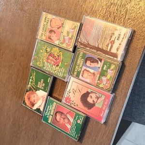 7 cassette Christmas tapes